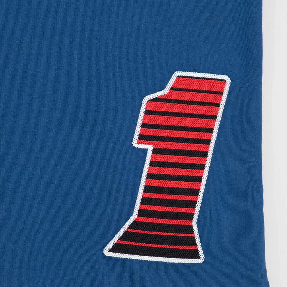 Blohsh Racer 1 Blue Polo Shirt - Image 3