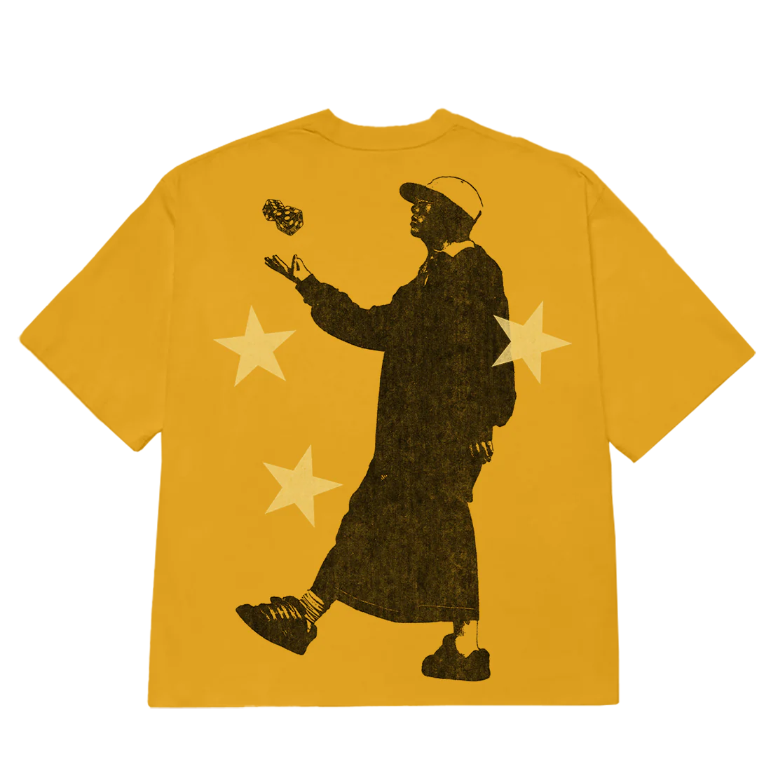 Dice Yellow T-Shirt - Image 2