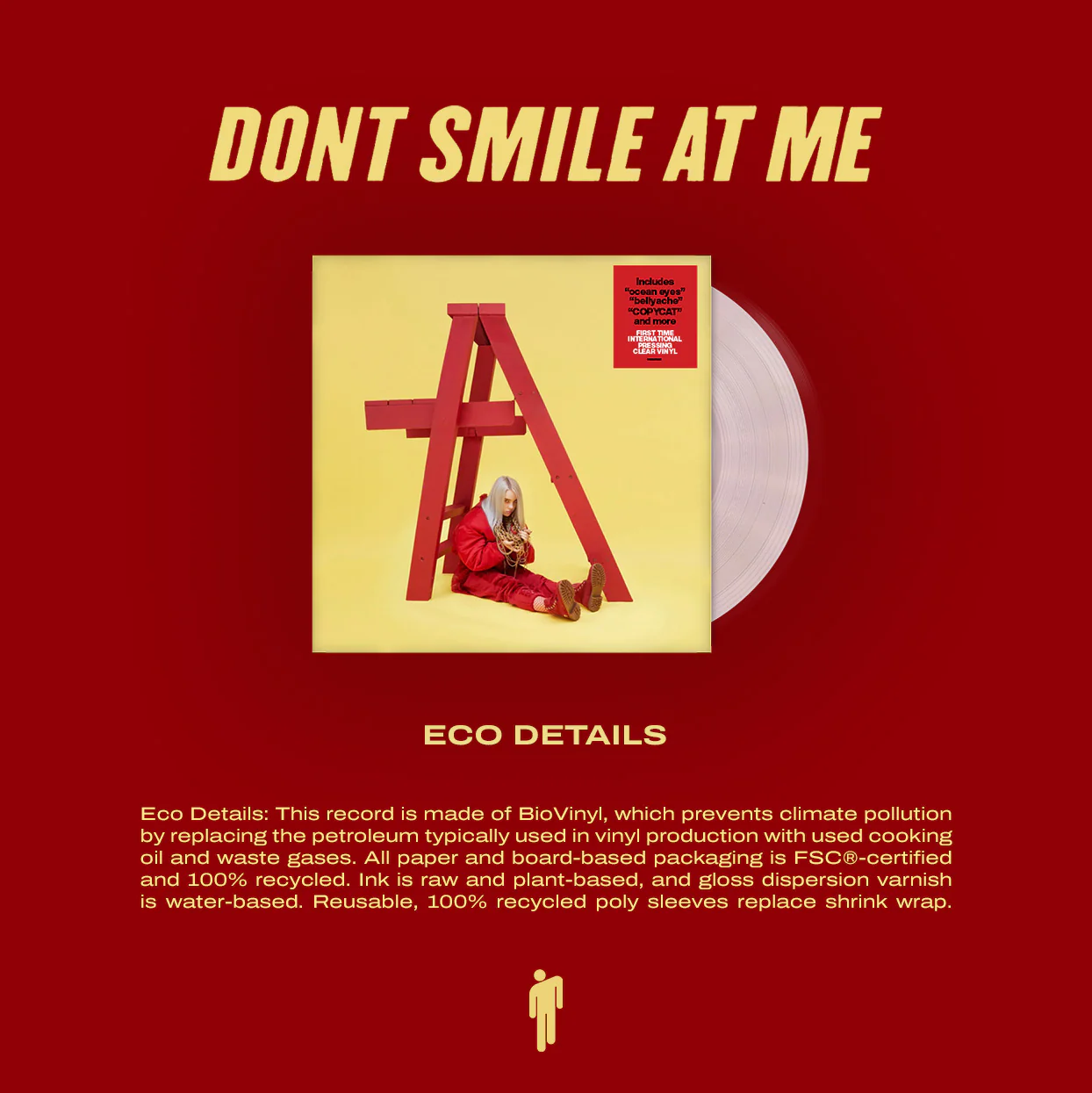 dont smile at me [first INTL pressing in clear] - Image 2