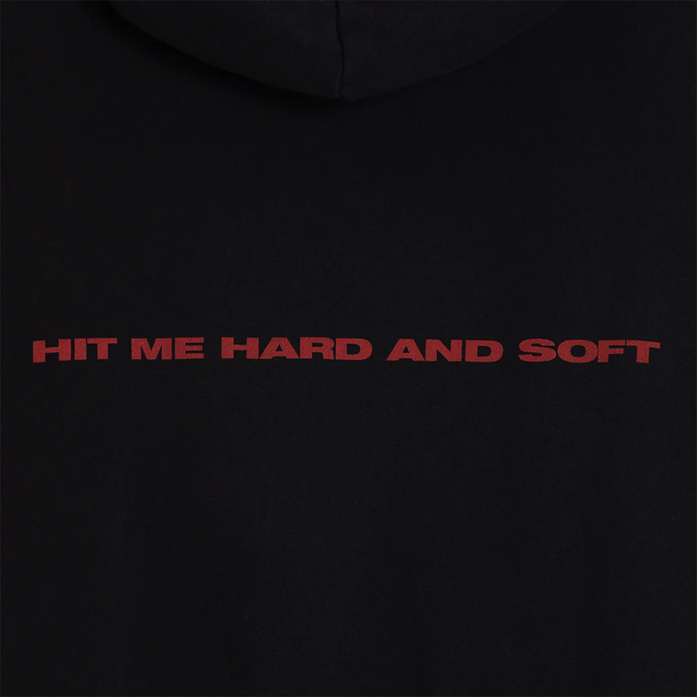 Hit Me Hard And Soft Black Cover Pullover Hoodie - Image 3