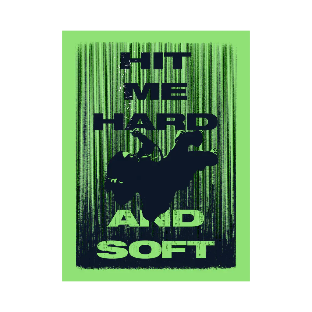 HIT ME HARD AND SOFT Standard CD + Green Poster - Image 3