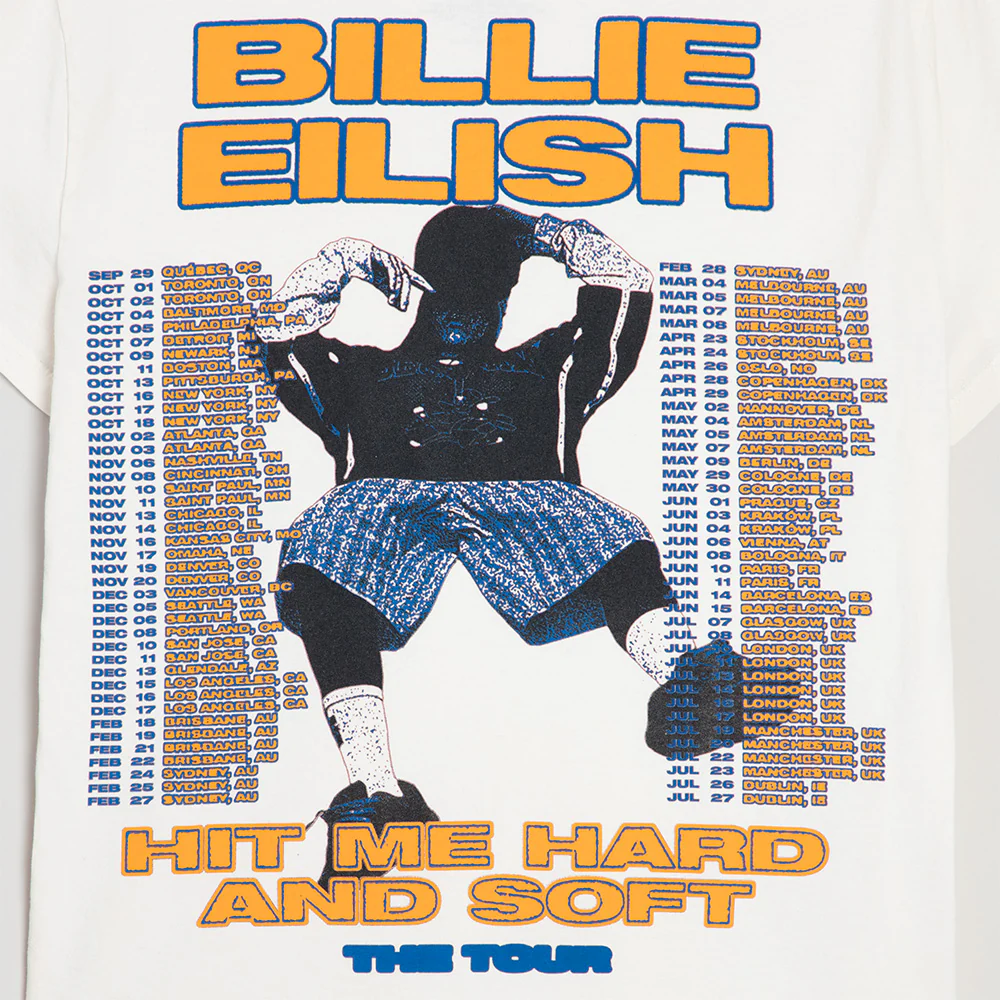 HIT ME HARD AND SOFT Tour Tee - Image 3