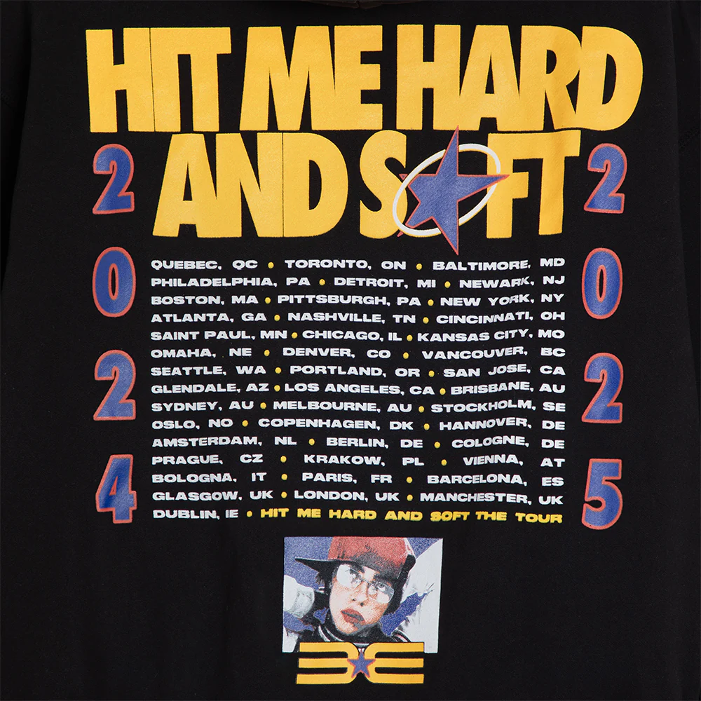 Hit Me Hard And Soft World Tour Pullover Hoodie - Image 3
